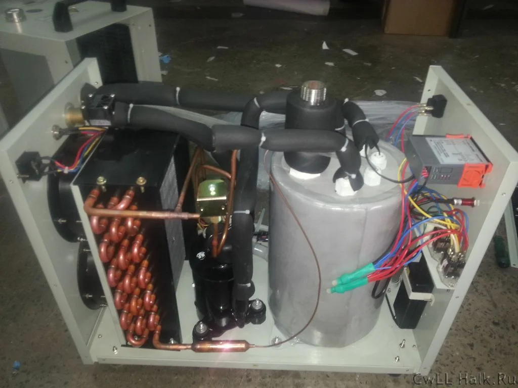 Внутреннее устройство охладителя CW-3000