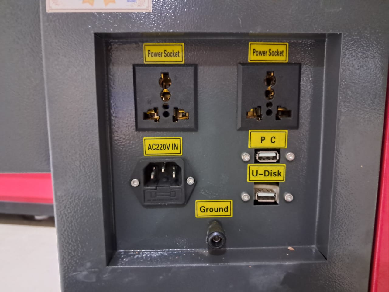 Лазерный станок c ЧПУ 600х400мм 100Вт/Ruida