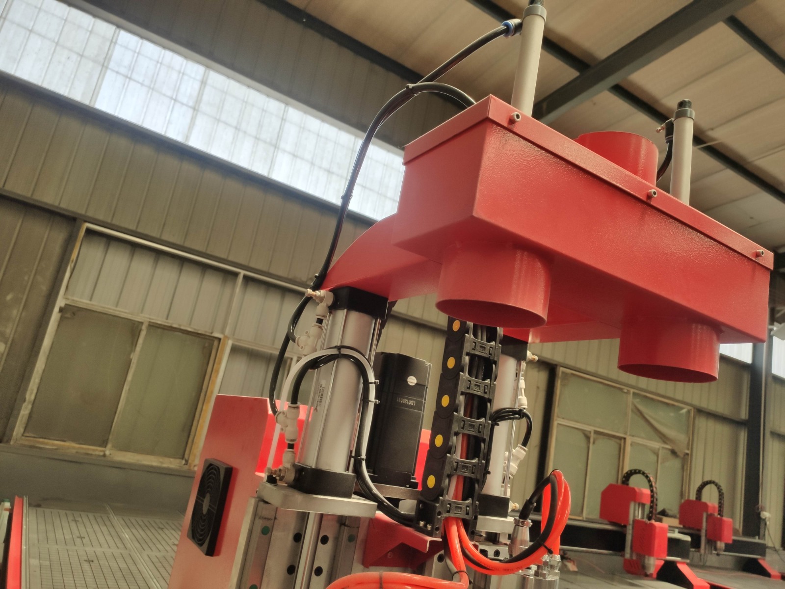 Фрезерный станок с ЧПУ 2100x4000x200mm 2 Head