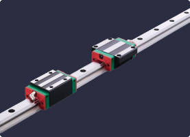 Линейные профильные направляющие по всем осям станка