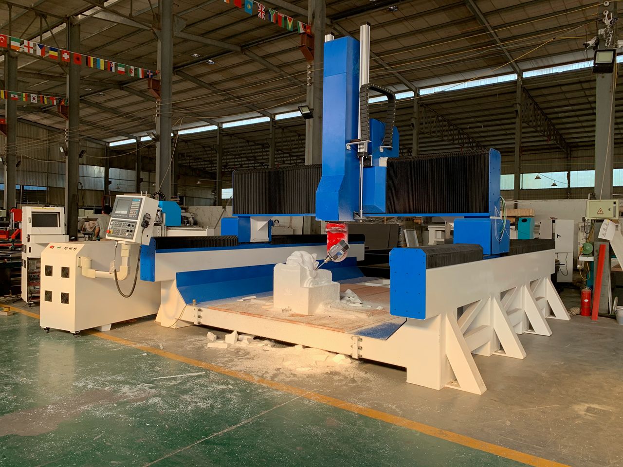 5-ти осный фрезерный станок с ЧПУ АТС