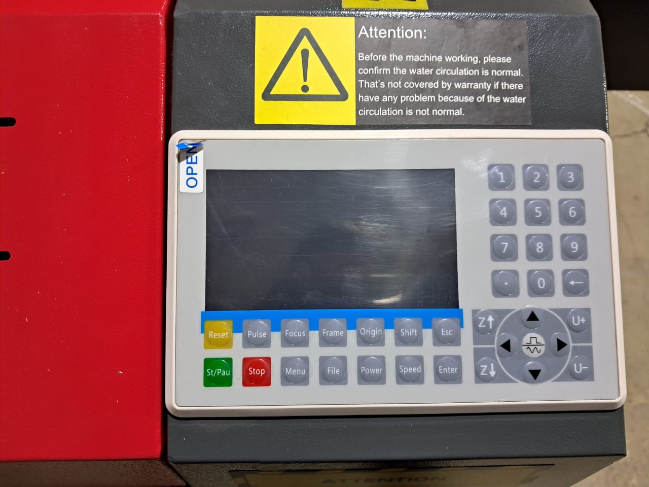 Лазерный станок c ЧПУ 600х400мм 60Вт/Ruida