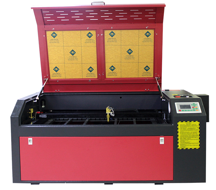 Лазерный станок CO2 c ЧПУ 600х900мм 60Вт/Ruida