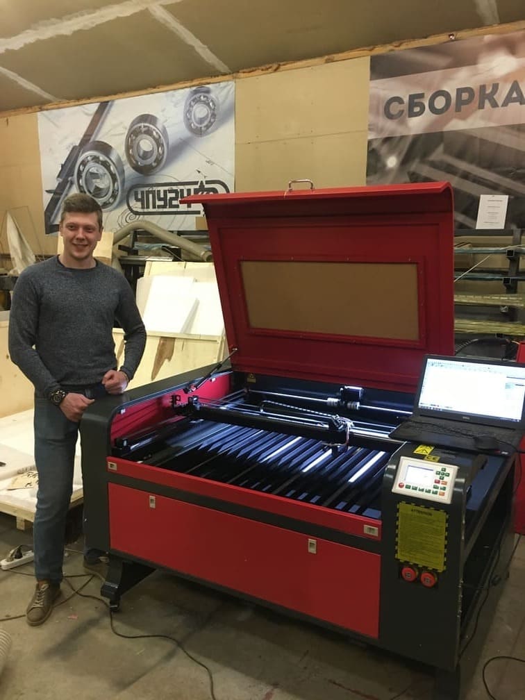 Лазерный станок CO2 c ЧПУ 600х900мм 60Вт/М3 КАЛЬКУЛЯТОР