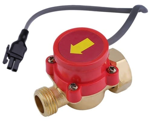 Датчики температуры охлаждающей жидкости и потока воды