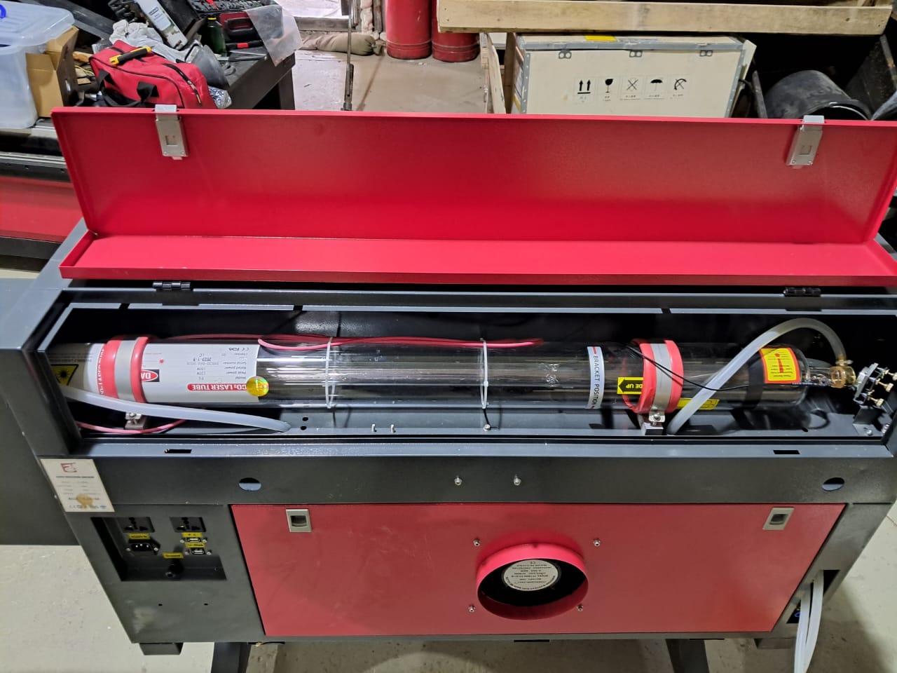 Лазерный станок c ЧПУ 600х400мм 60Вт/Ruida