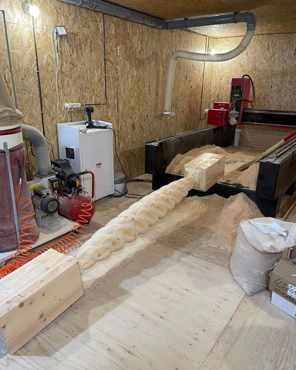 Фрезерный станок с ЧПУ 900x1500x400mm