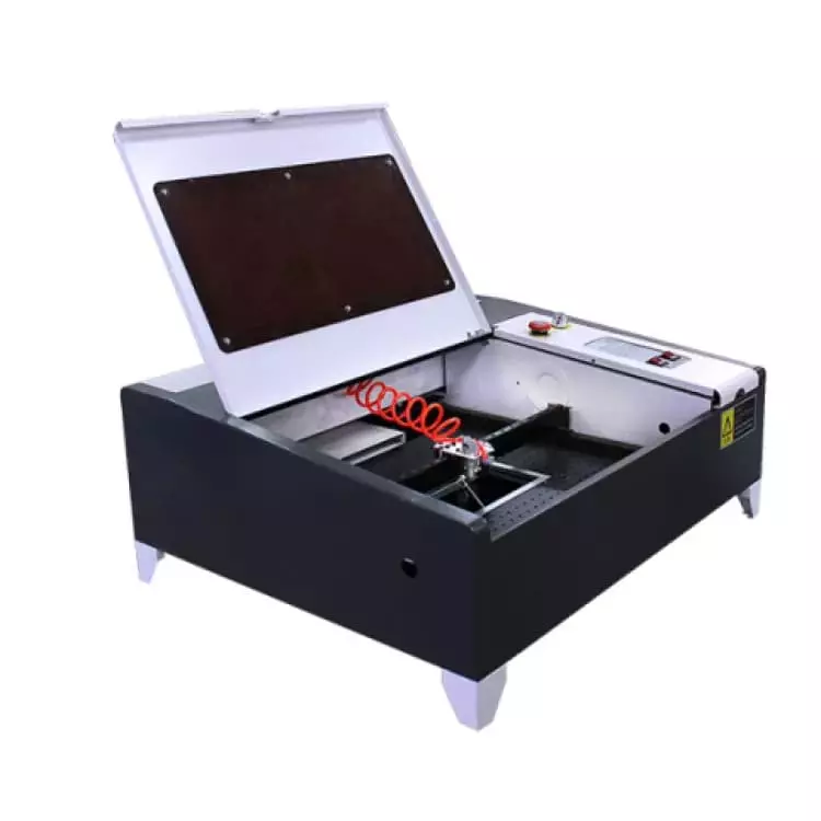 Лазерный станок c ЧПУ 400х400мм 40Вт/М3