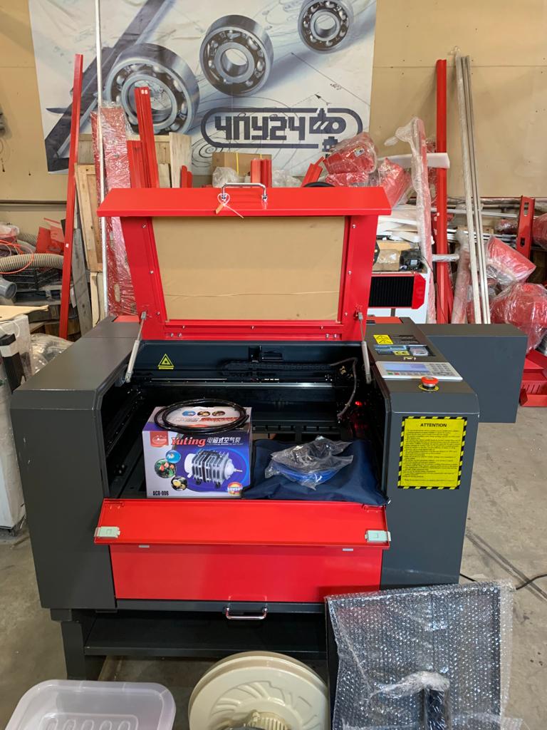 Лазерный станок CO2 c ЧПУ 600х900мм 100Вт/Ruida/medium