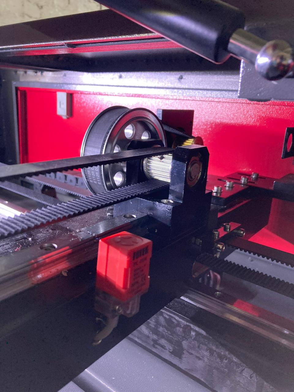 Лазерный станок CO2 c ЧПУ 800х1000мм 100Вт/Ruida (2 head)