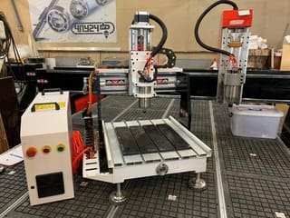 Настольный фрезерный станок с ЧПУ 400x400x200mm