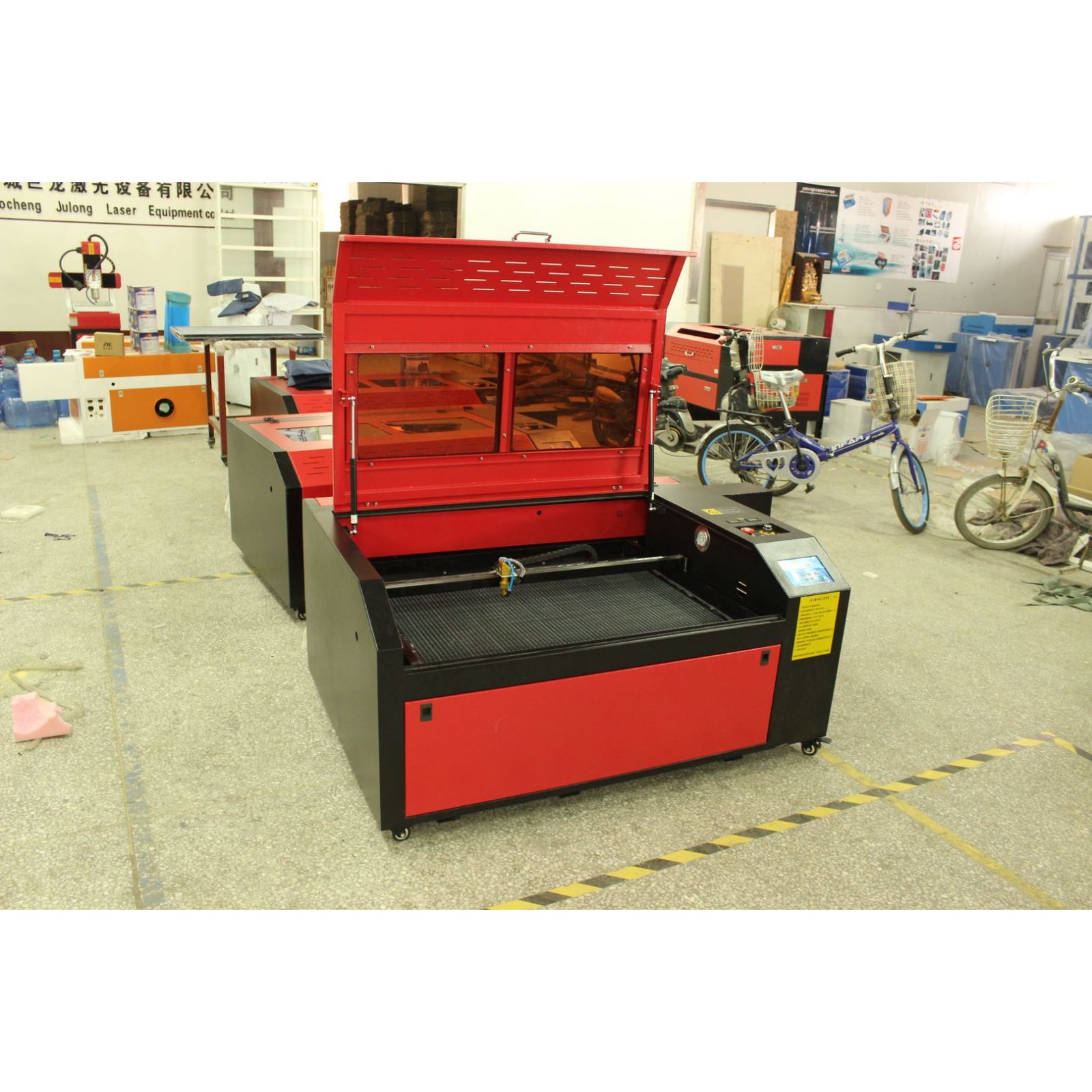 Лазерный станок CO2 c ЧПУ 600х900мм 60Вт/Ruida